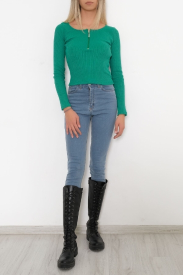 Picture of Fermuarlı Kaşkorse Body Yeşil - 006.148.