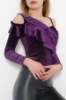 Изображение Kadife Bluz Mor - 3477.631.