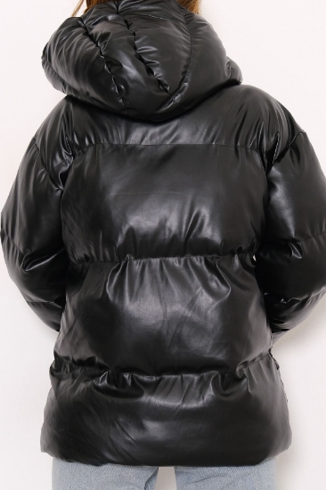 Изображение Şişme Deri Mont Siyah - 6334.179.