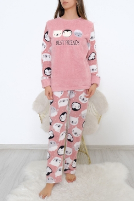 Polar Peluş Takım Pembe1 - 185.1287. resmi
