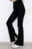 Изображение İspanyol Paça Yırtmaçlı Kot Pantolon Siyah - 8839.1184.